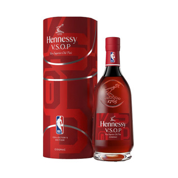 Hennessy VSOP NBA 2023 Edition 700ml bottle featuring the NBA logo design