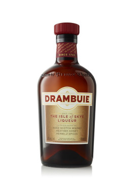 Bottle of Drambuie 750ml Scotch whisky and heather honey liqueur