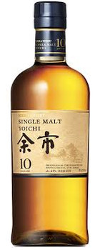 Bottle of Nikka Yoichi 10 Year Old single malt Japanese whisky, 700ml, 2022 release