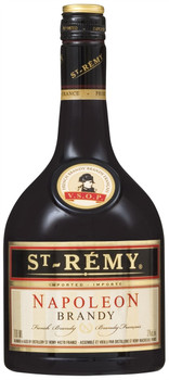 Bottle of St Remy VSOP Brandy 700ml, French brandy with rich amber color