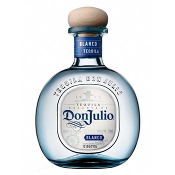 50ml bottle of Don Julio Blanco Tequila, a clear silver agave spirit from Mexico