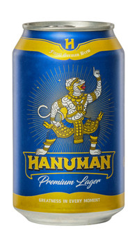 Hanuman Premium Lager Cans x 24 pack
