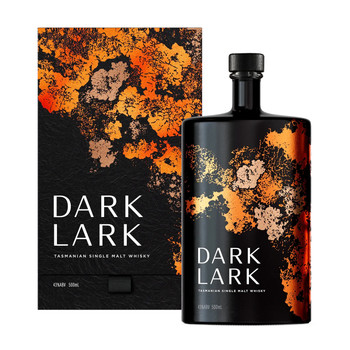 Bottle of DARK LARK Single Malt Whisky 2025, 700ml