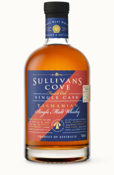 Bottle of Sullivans Cove French Oak Second-Fill single malt whisky, 700ml, 46.1% ABV