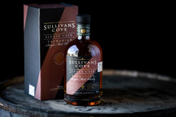 Bottle of Sullivans Cove American Oak Second-Fill Australian single malt whisky, 700ml