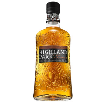 Bottle of Highland Park Cask Strength Release No.4 700ml single malt Scotch whisky