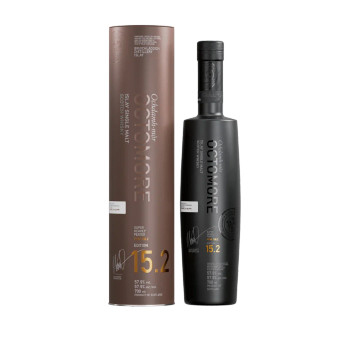 Bottle of Octomore 15.2 700ml Islay single malt Scotch whisky