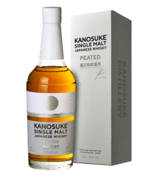Bottle of Kanosuke Peated Single Malt Japanese Whisky, 700ml