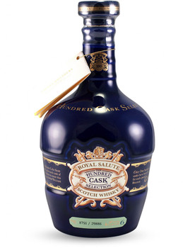 Bottle of Royal Salute 100 Cask Selection blended Scotch whisky, 700ml