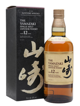 Bottle of Yamazaki 12 Year Old Japanese Single Malt Whisky, 700ml