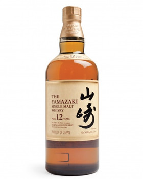Bottle of Yamazaki 12 Year Old Japanese Single Malt Whisky, 700ml