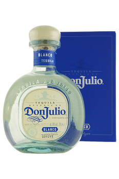 Bottle of Don Julio Blanco silver tequila, 700ml