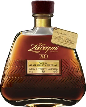 Bottle of Ron Zacapa Centenario XO Guatemalan aged rum