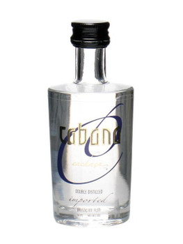 Cabbana Cachaca 50ml mini bottle, Brazilian sugar cane spirit