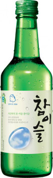 Bottle of Chamisul Soju, 360ml, Korean bamboo charcoal filtered spirit