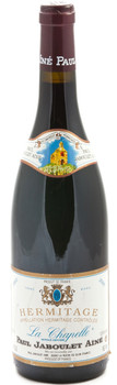 Bottle of Hermitage La Chapelle Paul Jaboulet Aine 2000 Syrah wine from Rhône Valley, France