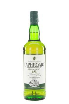 Bottle of Laphroaig 18 Year Old Islay Single Malt Scotch Whisky, 48% ABV