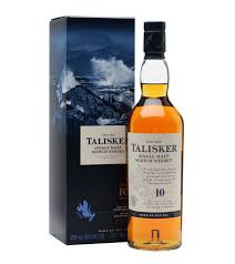 Bottle of Talisker 10 Year Old Single Malt Scotch Whisky, 700ml