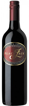 Bottle of Black Jack Shiraz 2003 wine from the Bendigo region of Australia, 750ml