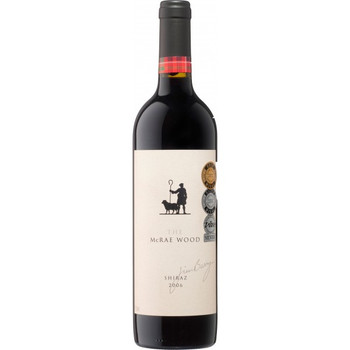 Bottle of McRae Wood Shiraz 2006, a full-bodied Clare Valley Shiraz wine