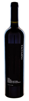 Bottle of Taltarni Cephas Cabernet Shiraz 2001 red wine from the Pyrenees region