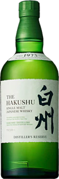 Bottle of Hakushu Single Malt Whisky Distiller's Reserve 700ml