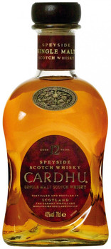 Bottle of Cardhu 12 Year Old Speyside Single Malt Scotch Whisky, 700ml