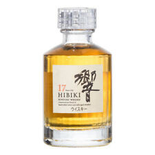 Hibiki 17 Years Old 50ml bottle of Japanese blended whisky with amber hue