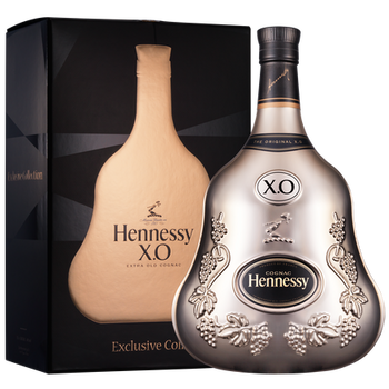 Bottle of Hennessy XO Exclusive Collection cognac, 700ml, 40% ABV
