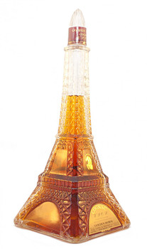 Bottle of Golden Horse Eiffel Tower 12-year-old Cognac, 2 Litre size, from Grande Champagne, France