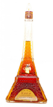 Bottle of Golden Horse Eiffel Tower 12-year-old Cognac, 2 Litre size, from Grande Champagne, France