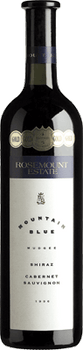 Bottle of Rosemount Estate Mountain Blue Shiraz Cabernet 1997, 750ml, from Mudgee, New South Wales