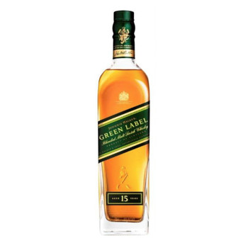 Johnnie Walker Green Label 15-Year-Old blended Scotch whisky, 700ml bottle