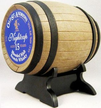 Old St Andrews 15 Year Old blended malt Scotch whisky, 50ml bottle