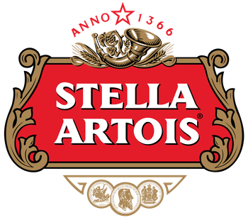 Stella Artois 330ml imported Belgian pilsner bottle