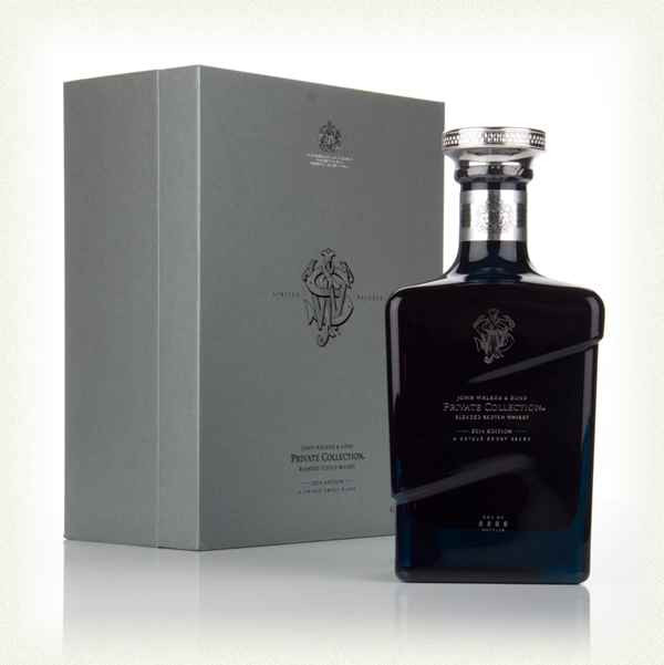Johnnie Walker & Sons Private Collection 2014 Edition whisky decanter, limited edition blended Scotch