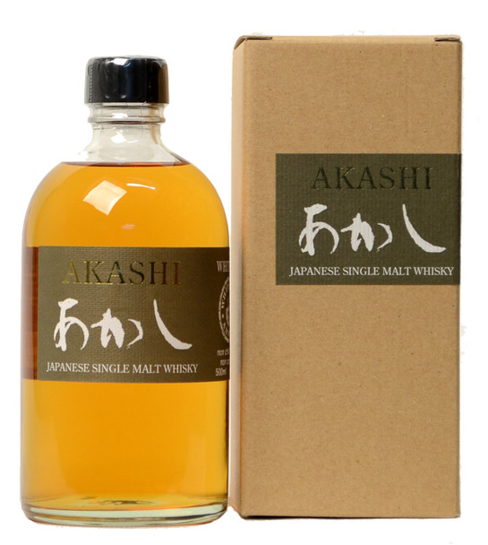 Bottle of Akashi Signature Single Malt Japanese Whisky, 500ml, 46% ABV