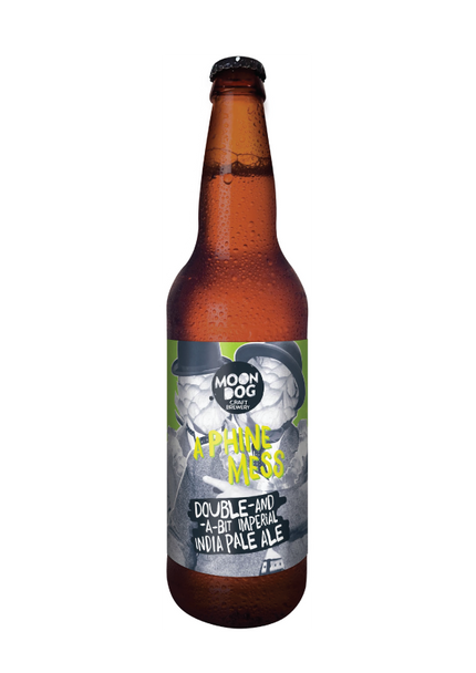 Bottle of Moon Dog A Phine Mess Double and a Bit Imperial India Pale Ale, 650ml