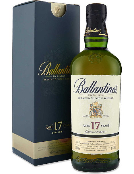Bottle of Ballantine's 17 Years Old blended Scotch whisky, 700ml