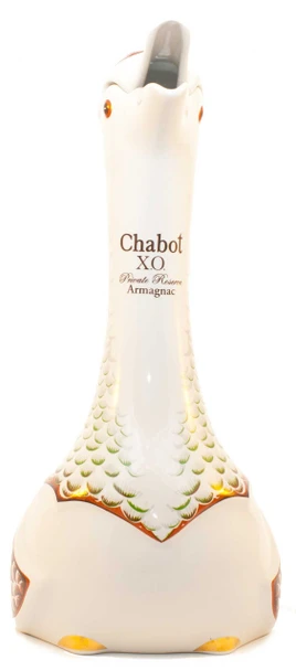 Chabot XO Snow Goose Armagnac in a limited edition numbered decanter