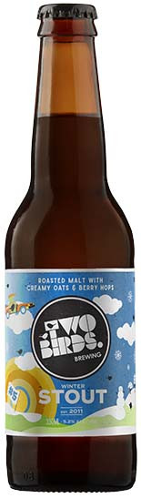 Two Birds Seasonal Stout 330ml single bottle, an Oatmeal Stout from Melbourne, Australia