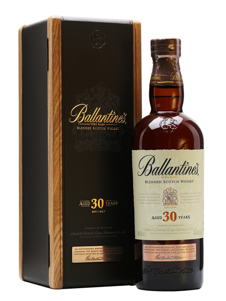 Bottle of Ballantine's 30 Year Old Scotch Whisky, 700ml