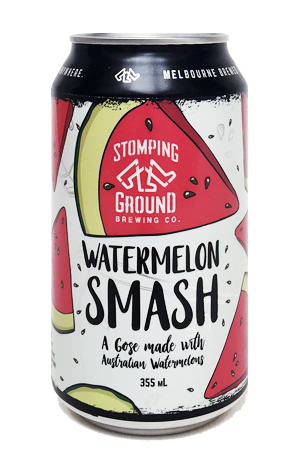 Case of Stomping Ground Watermelon Smash Gose beer, 24 x 355ml cans