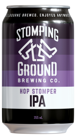 Stomping Ground Hop Stomper IPA 6 pack of 355ml cans, Australian craft beer