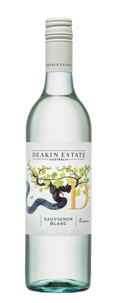 Bottle of Deakin Estate Sauvignon Blanc 750ml white wine from Victoria, Australia