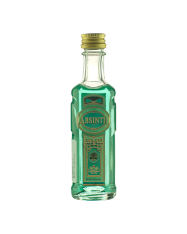 Bottle of Absinth Green Fairy 50ml, authentic Czech absinth infused with thujone