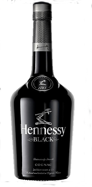 Bottle of Hennessy Black Cognac, 1000ML size