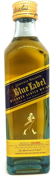 Johnnie Walker Blue Label 50ml glass bottle, blended Scotch whisky, no box