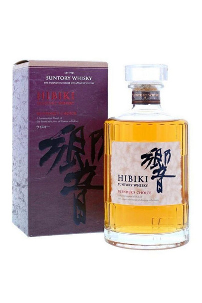 Bottle of Hibiki Blender's Choice 700ml Japanese blended whisky by Suntory