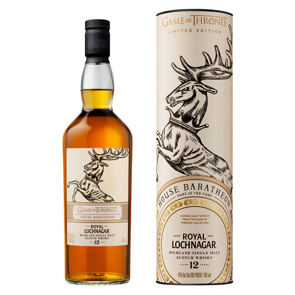 Game of Thrones Edition Royal Lochnagar 12 Year Old House of Baratheon 700ml